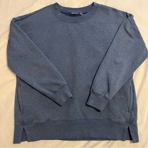 Zella fleece sweatshirt with pockets, size L